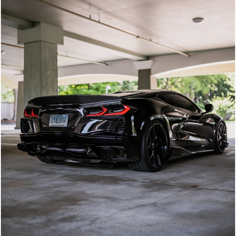 RSC Corvette C8 “GT Style” Ducktail Rear Spoiler | Carbon Fiber