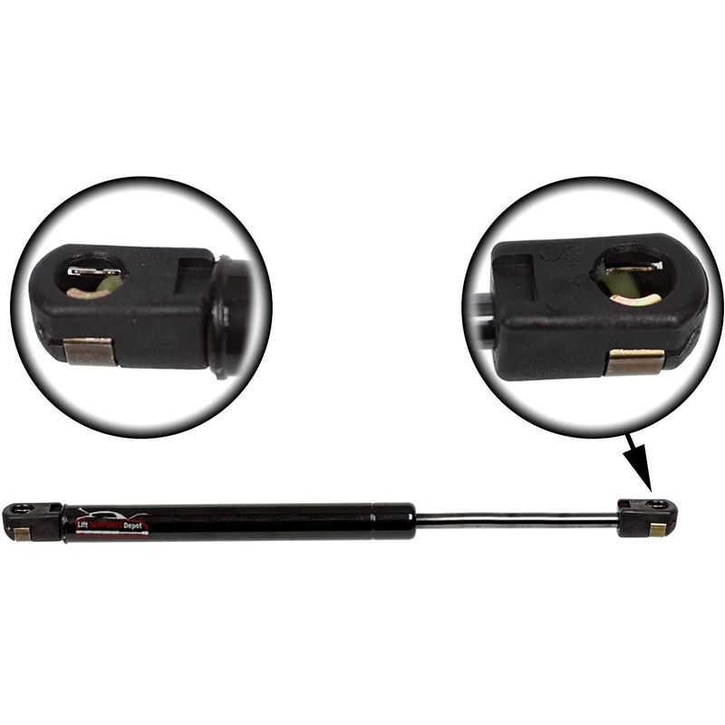 Suspa C16-20651 C1620651 19″ Gas Prop Force 39 Lbs Per Prop, Force Per Set 78 Lbs, Camper Rear Window, Tonneau Cover Lift Supports, Window Lift Support, Struts