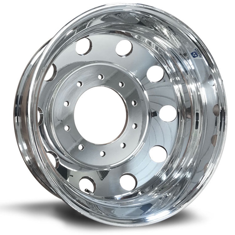 19.5×6.00 Alcoa 10x225mm Hub Pilot Mirror Polish Rear