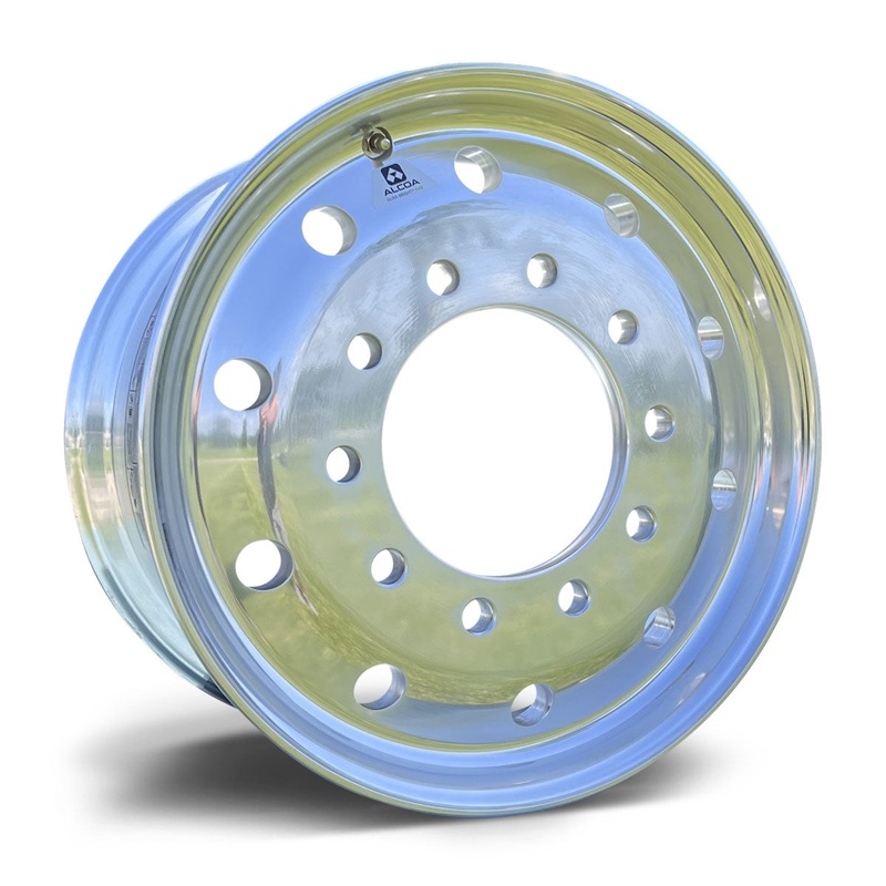 22.5 x 12.25 Hub Pilot 10 x 285mm Alcoa Dura-Bright EVO 12.25 Flat Face Wheel 4.75″ offset