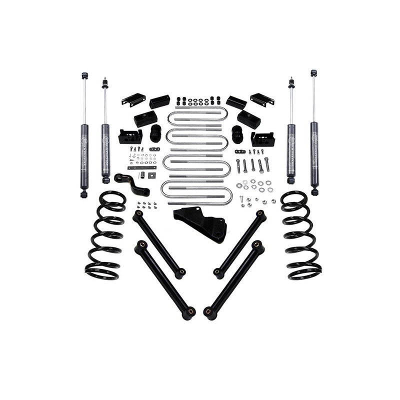 4″ Lift Kit – 10-13 Ram 2500/10-12 3500 4WD – Diesel – w/ Bilstein Shocks K965B