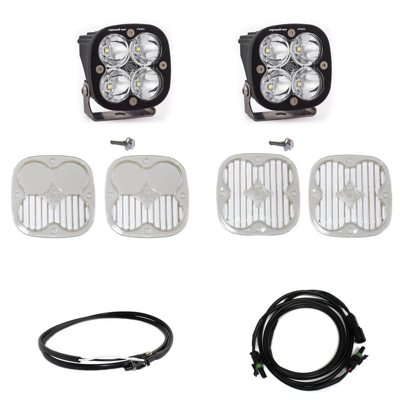 BAJA DESIGNS 2021-2024 Ford Bronco Squadron Pro A-Pillar LED Light Kit