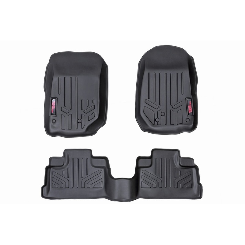 Floor Mats | FR & RR | 4 Door | Jeep Wrangler Unlimited 2WD/4WD (2007-2013)