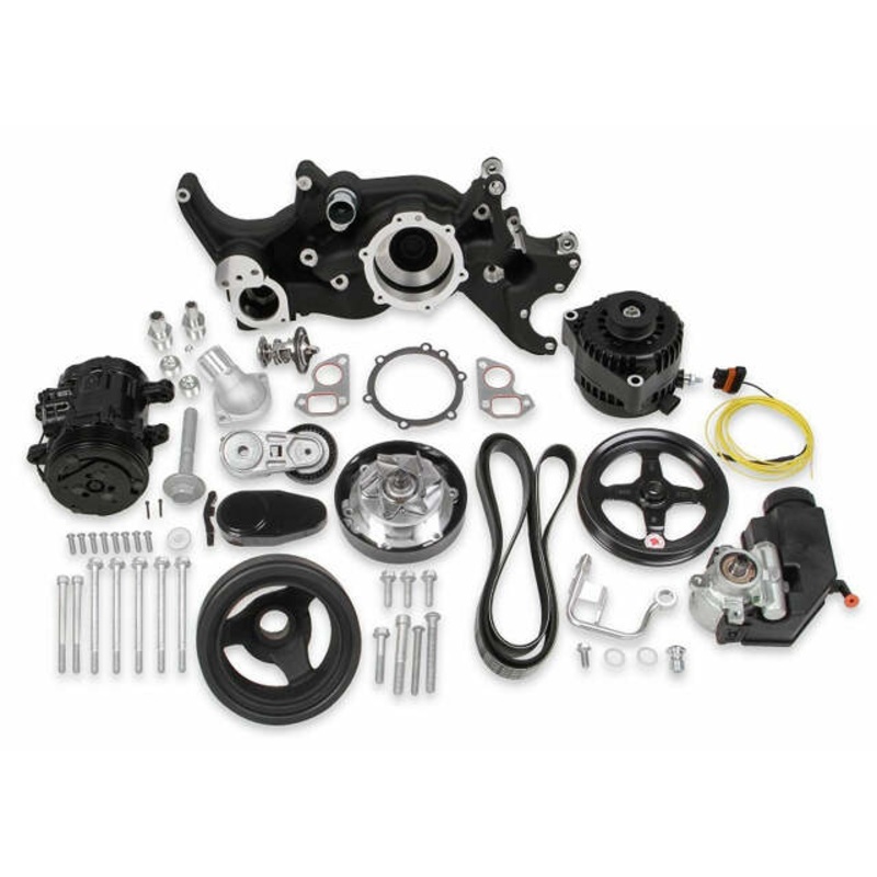 Holley Performance 20-185BK Accessory Drive System Kit