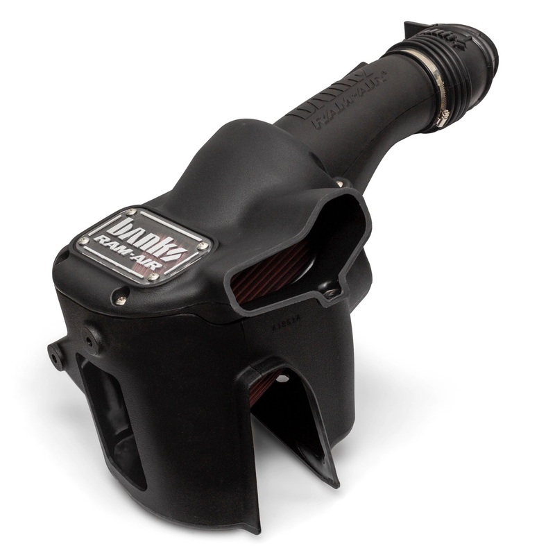 Ram-Air Cold-Air Intake System Oiled Filter for 20-22 Ford F250/F350/F450 6.7L Power Stroke Banks Power