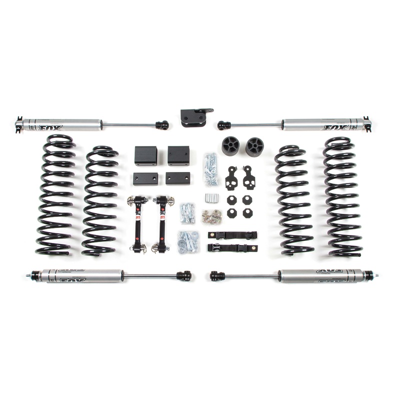 BDS Suspension 3″ Suspension Lift Kit 2007-2011 Jeep Wrangler RHD JK 2 Door 1423H