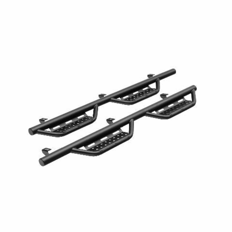 RealTruck Nerf RS Steps Compatible with Colorado/Canyon | Cab Length, Steel, Textured Black | 415418312 | Compatible with Chevrolet Colorado/GMC Canyon Crew Cab 5′ Short Bed, SRW Gas/Diesel 2015-2022