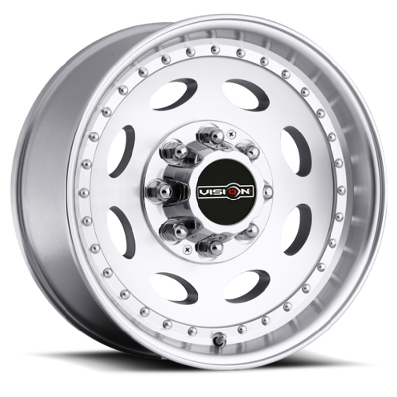19.5×7.5 Vision Gunmetal Machined 8×170 2005-Present F250/350 Single