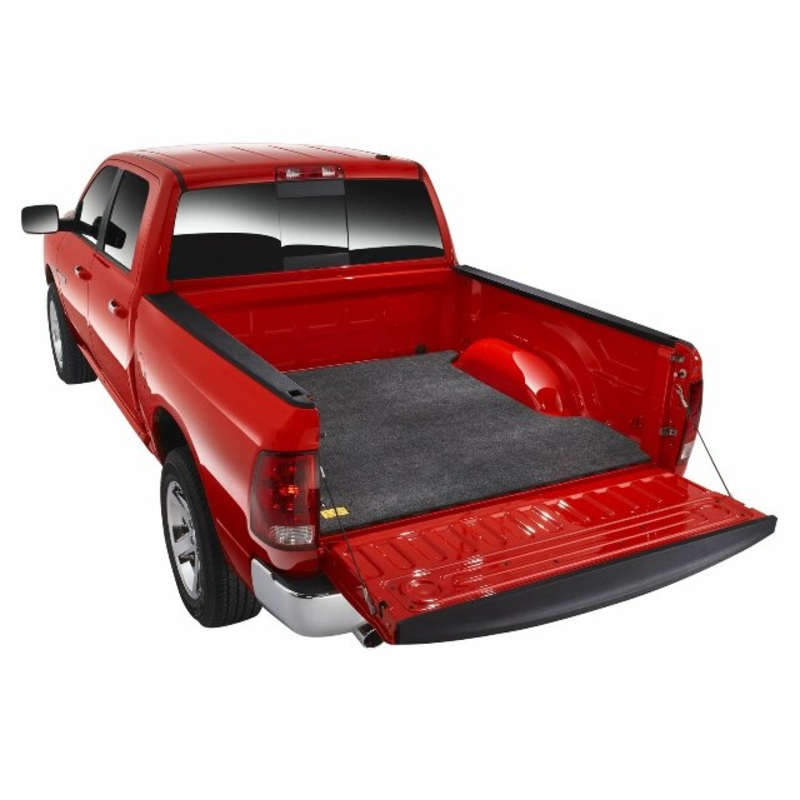 Bedrug Classic Bed Mat | 2017 – 2023 Honda Ridgeline (Spray-In Or No Bed Liner), Charcoal Grey | BMH17RBS