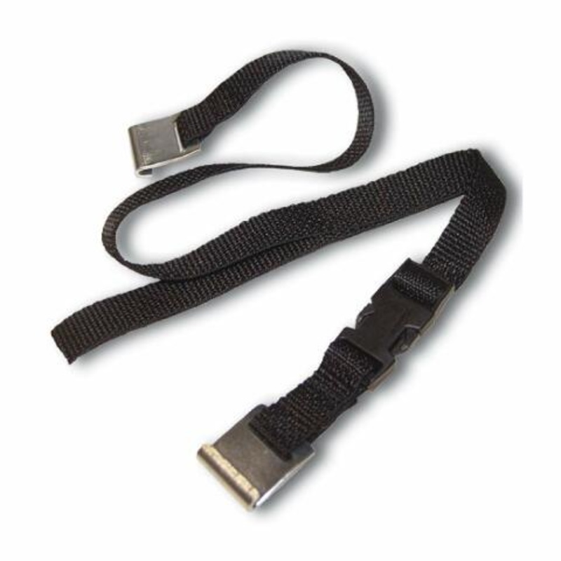 Kwikee Lippert RV Battery Tray Replacement Strap, 33″ Long x 3/4″ Width, Metal Hooks, Quick Disconnect Clip, Adjustable Buckle Compatible with Easy Access – 366510