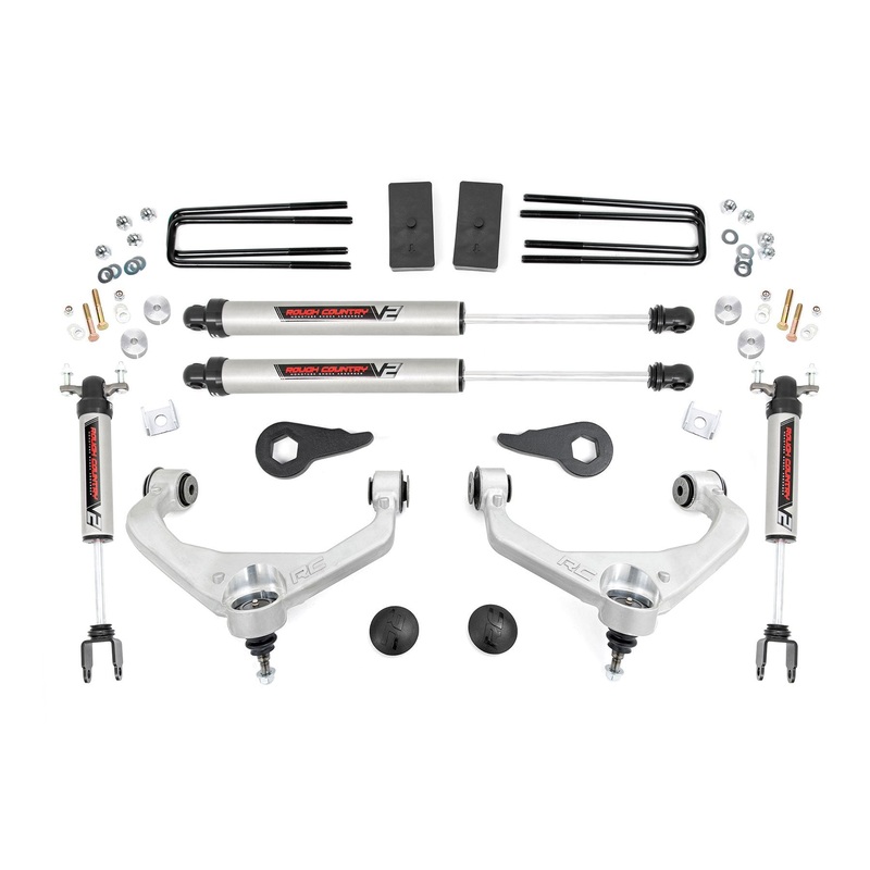 Rough Country 3.5 Inch Lift Kit V2 Fits Chevrolet/GMC 2/4WD 2011-2019