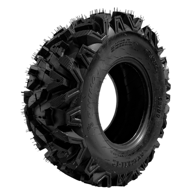 SET OF 4 RHINO 25x10x12-6PR ATV UTV All-Terrain Tire CM100