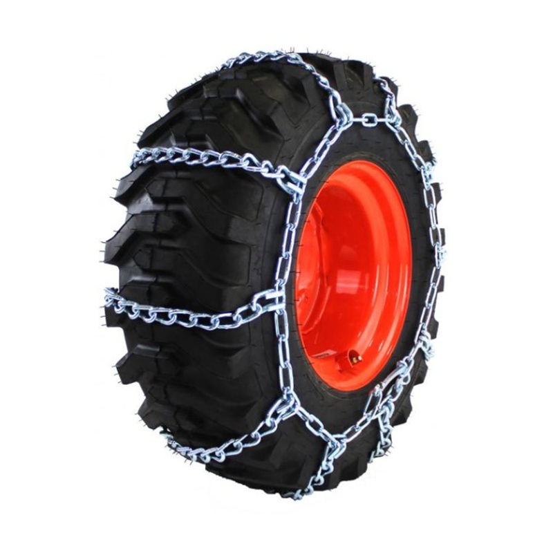 12×16.5 Skidder Skidsteer Round Twist Link 4 Link Spacing – 1 Pair