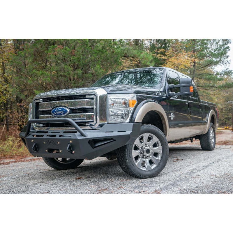 Fab Fours FS11-RS2562-1 Red Steel Front Bumper