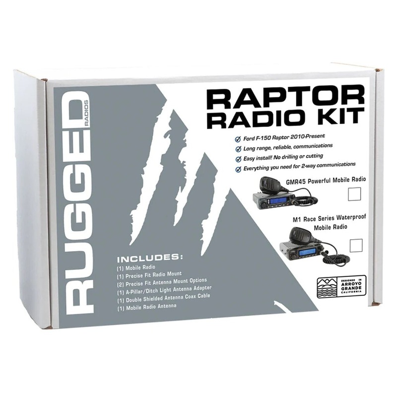 Rugged Two-Way Mobile Radio Kit for Ford Raptor (2010-2024)