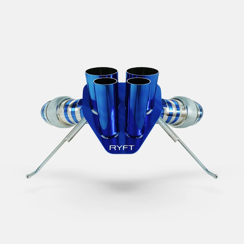 RYFT McLaren 765LT Titanium Race Exhaust