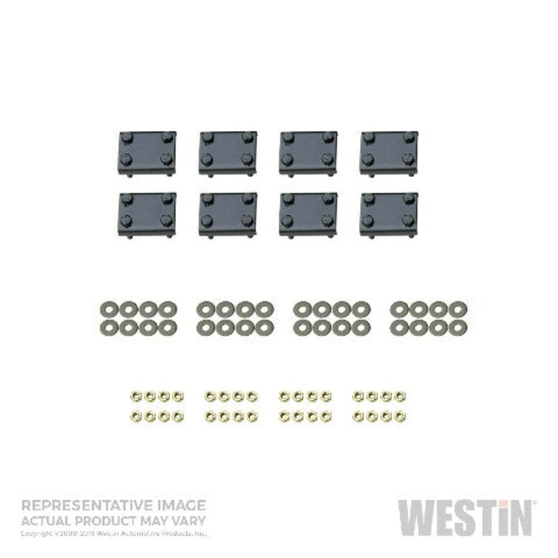 Westin 22- Premier Oval Nerf Step Bar Mount Kit Compatible with 10-18 4Runner 1945