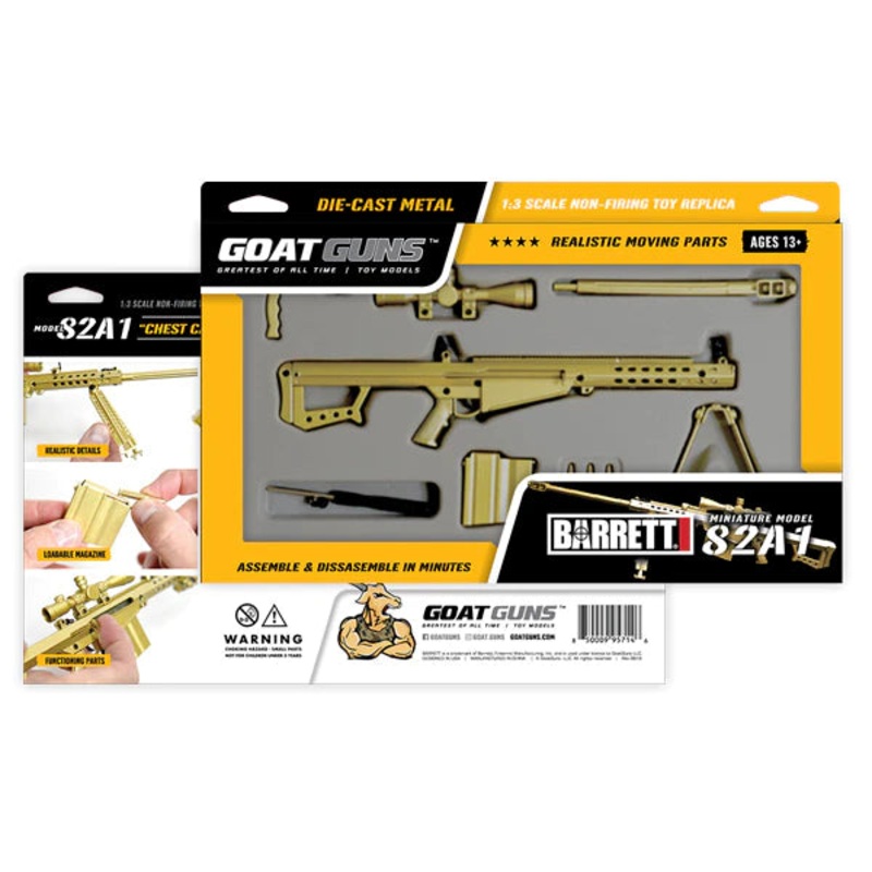 Goat Guns .50 cal Model – Gold