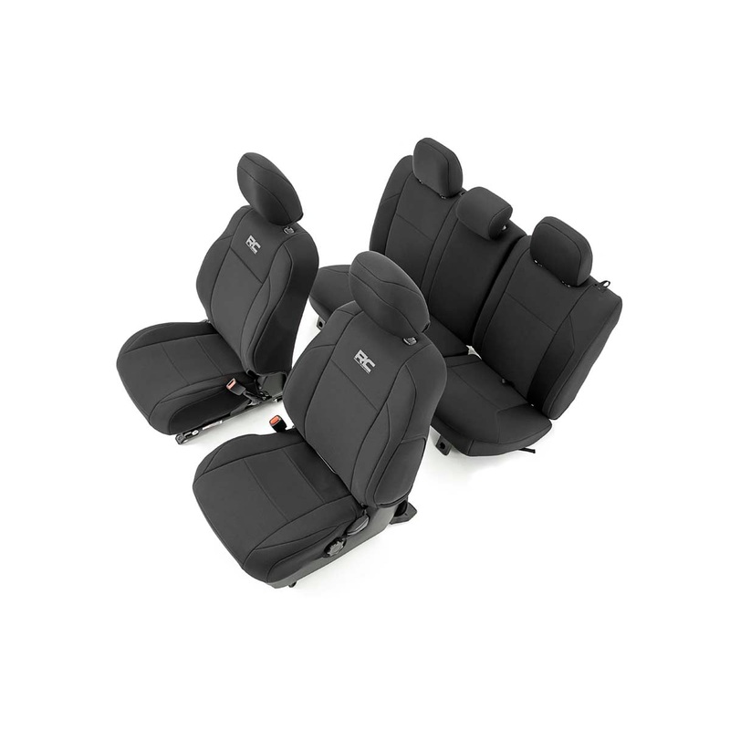 Seat Covers | FR & RR | Double Cab | Toyota Tacoma 2WD/4WD (2016-2023)