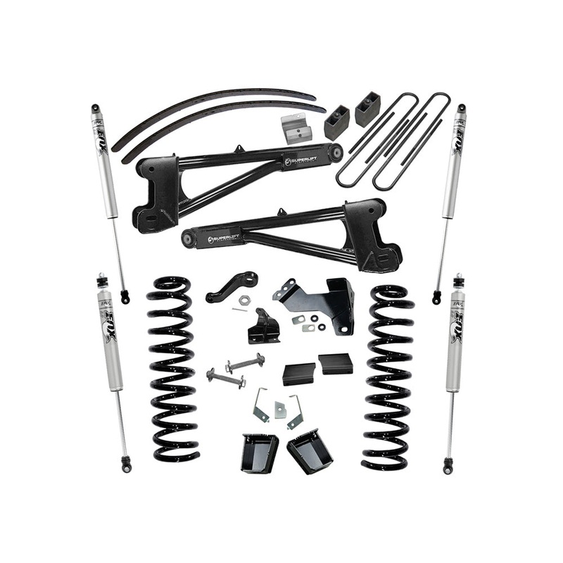 8″ Lift Kit w/ FOX Shocks – 11-16 F250/350 4WD Diesel w/ Radius Arms K991F