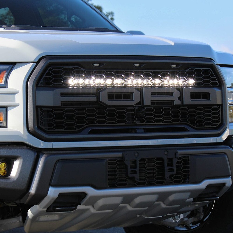 BAJA DESIGNS 2017-2020 Ford F-150 RAPTOR S8 30 Inch Grille Upper Light Bar LED Light Kit