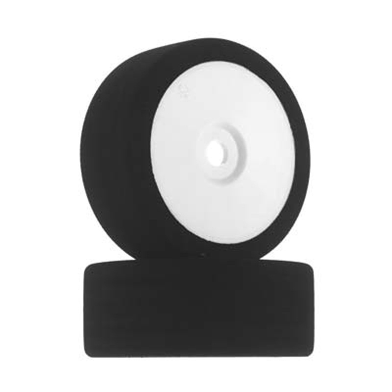 BSR 1/8 Team Purple Tire, Wht Whl:BX