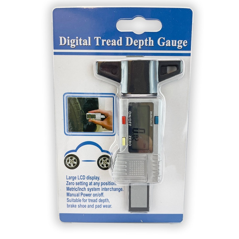 Haltec DT-190-32 Digital Tire Tread Depth Gauge, Up To 1 Inch Depth