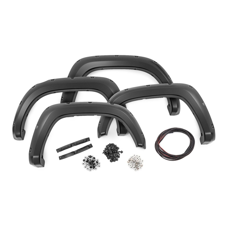 Pocket Fender Flares | 202 Black Onyx | Toyota Tacoma 2WD/4WD (2016-2023)