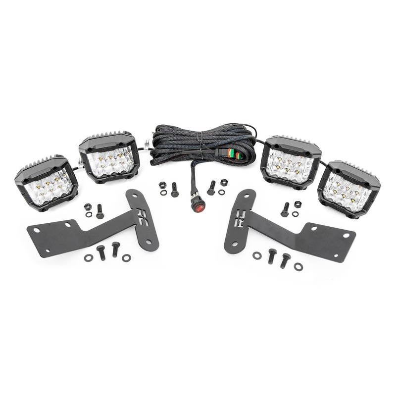 LED Light Kit | Ditch Mount | 3″ OSRAM | Wide | Toyota Tundra 2WD/4WD (14-21)