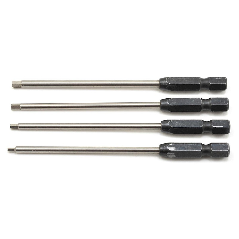 ProTek RC “TruTorque” Metric 1/4″ Power Drill Tip Set (4) (1.5, 2.0, 2.5, 3.0mm)