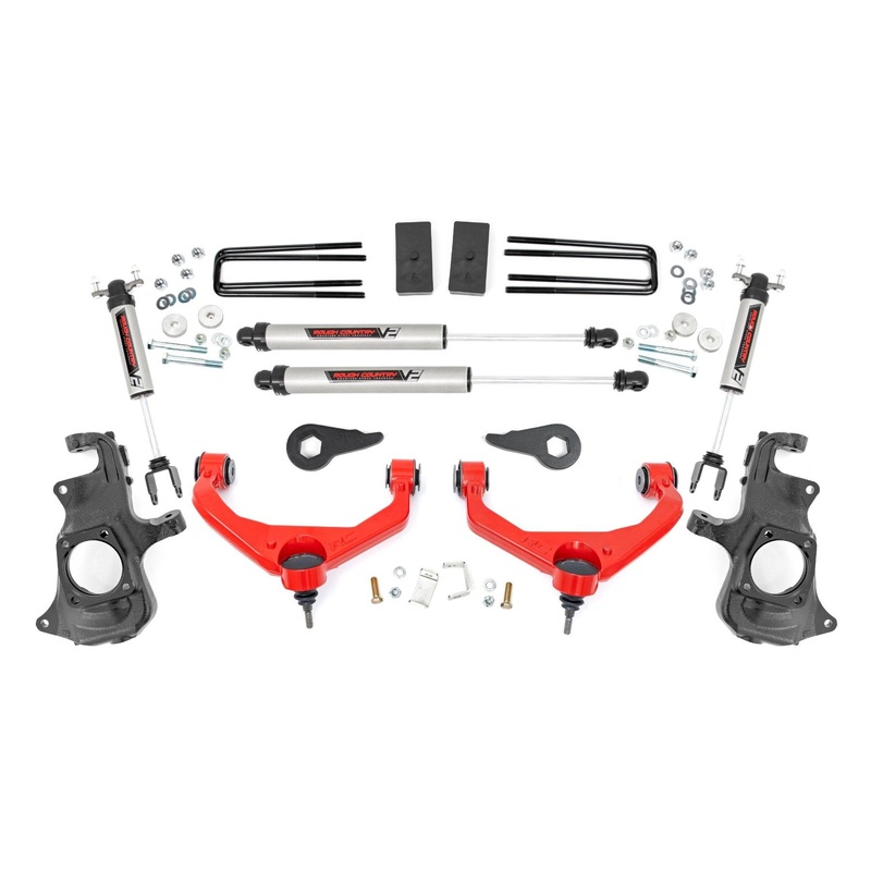Rough Country 3.5 Inch Knuckle Lift Kit V2 Fits Chevrolet/GMC 3500 2/4WD 2011-2019