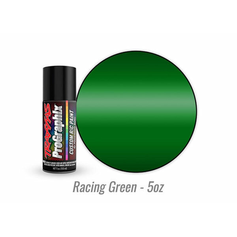Traxxas body paint, racing green 5oz
