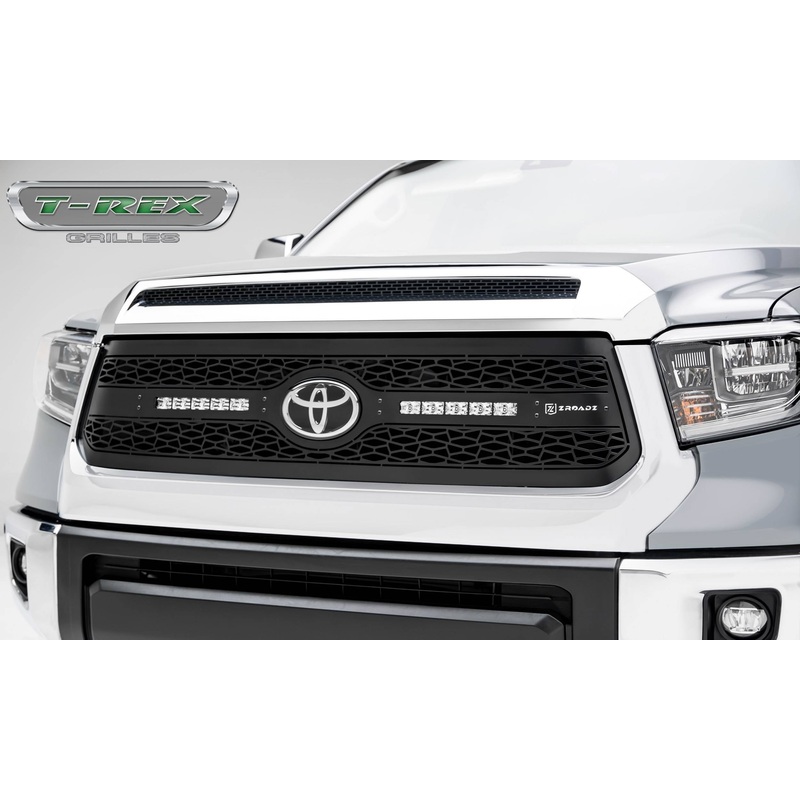 ZROADZ Z319661 Black Mild Steel Main Grille Fits 2018-2021 Toyota Tundra
