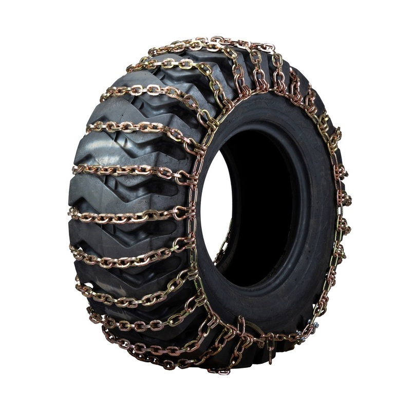 26.5-25 Quality Chain Loader-Grader Square Link Alloy 2-Link Spacing – 1 Pair