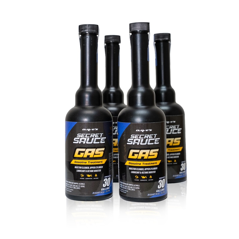 Dave’s Secret Sauce Gasoline Additive 4-pack