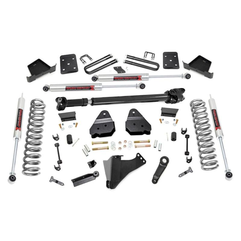 Rough Country 6 Inch Lift Kit No OVLDS D/S M1 Fits Ford F-350 4WD 2017-2022