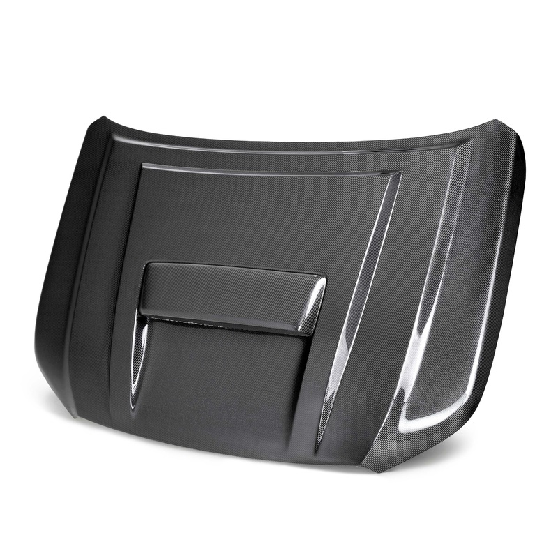 SEIBON 2022-2024 Nissan Frontier Carbon Fiber Hood (TR-Style)