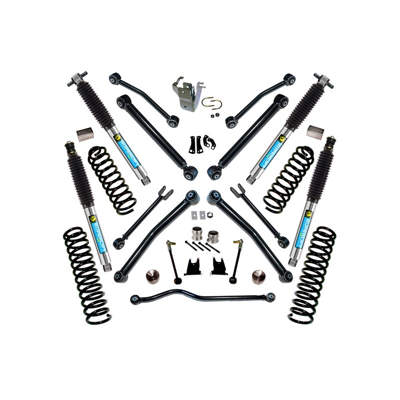 4″ Lift Kit – 07-18 Wrangler JK – 2-door – w/ Reflex Ctrl Arms & Bilstein Shocks K996B