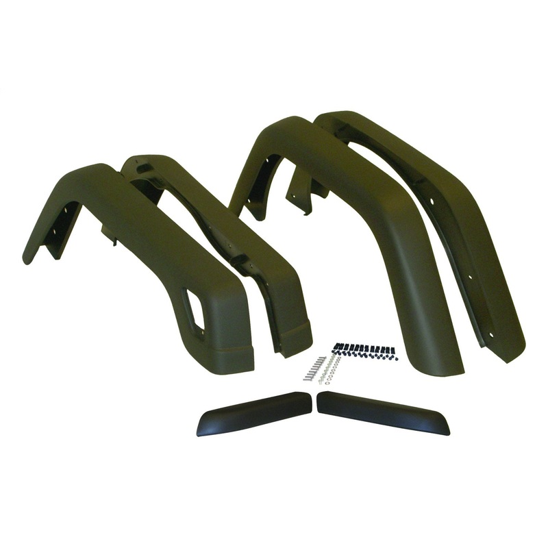 Crown Automotive 55254918K6 Fender Flare Kit Fits 97-06 Wrangler (TJ)