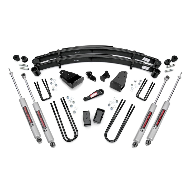 Rough Country 4 Inch Lift Kit Fits Ford F-350 4WD 1982-1985