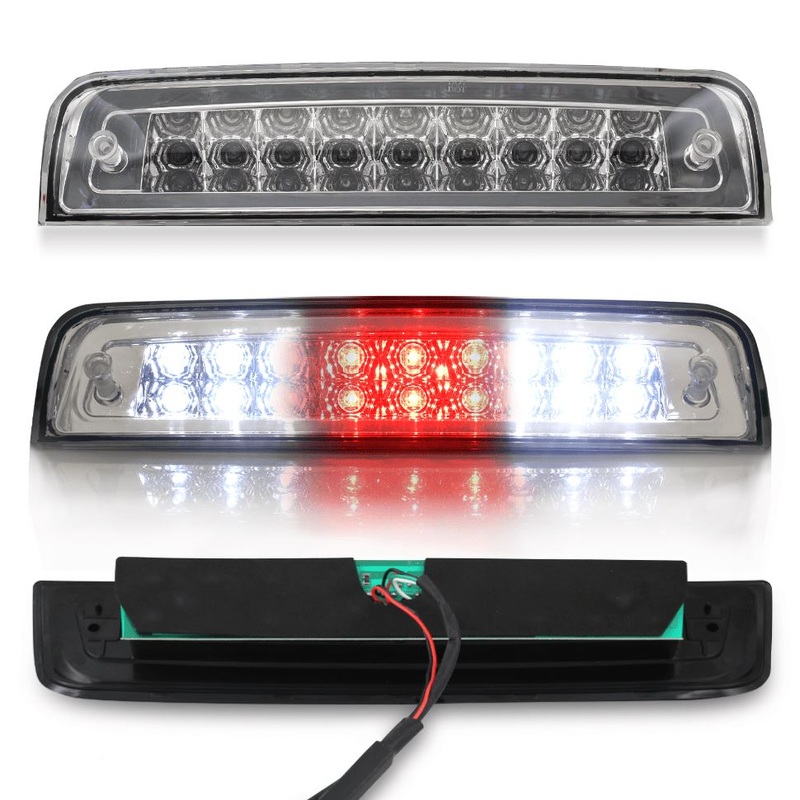 SYNETICUSA 2009-2017 Dodge Ram 1500 LED Third Brake Light – Clear Lens