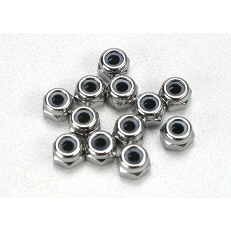 Traxxas Nuts Nylon Locking 2.5mm (12)