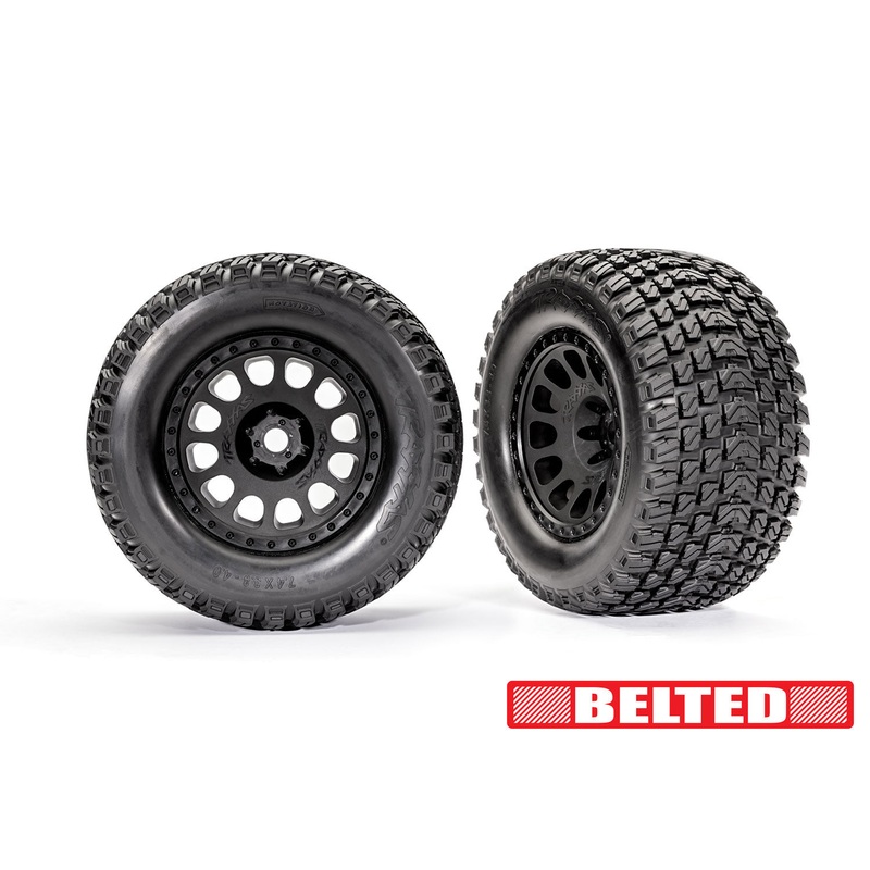 Traxxas T&W XRT Race Black Wheel Gravix Tire