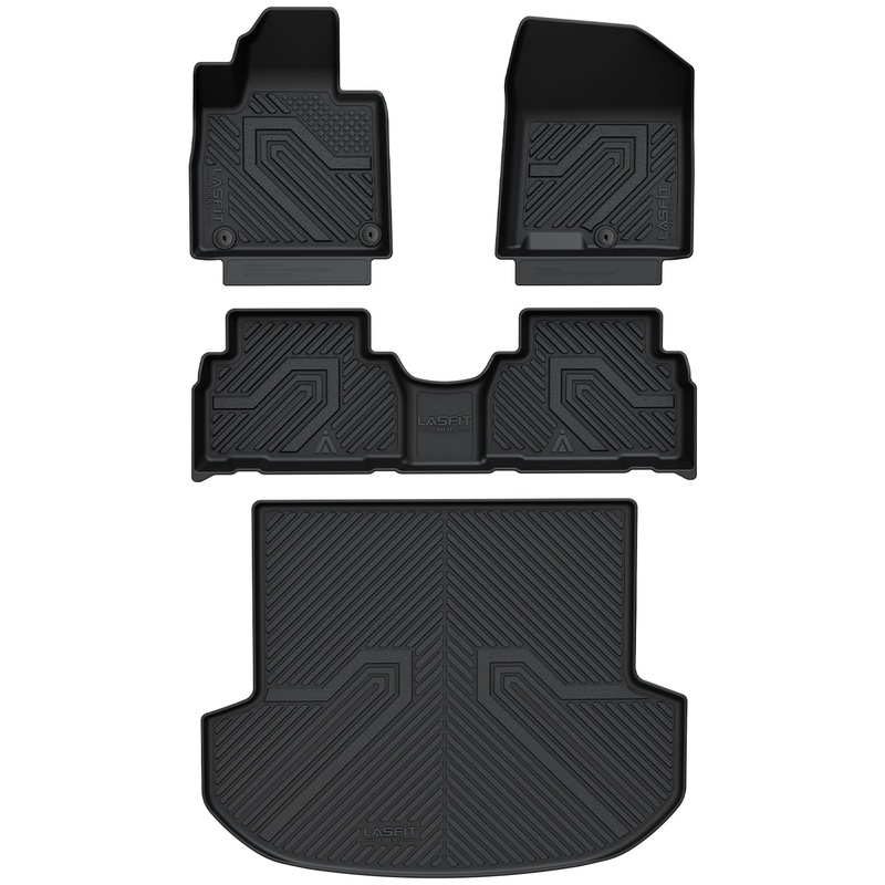 Fit for 2019-2020 Hyundai Santa Fe Floor Mats & Cargo Mat, Not Fit 2019 Santa Fe XL