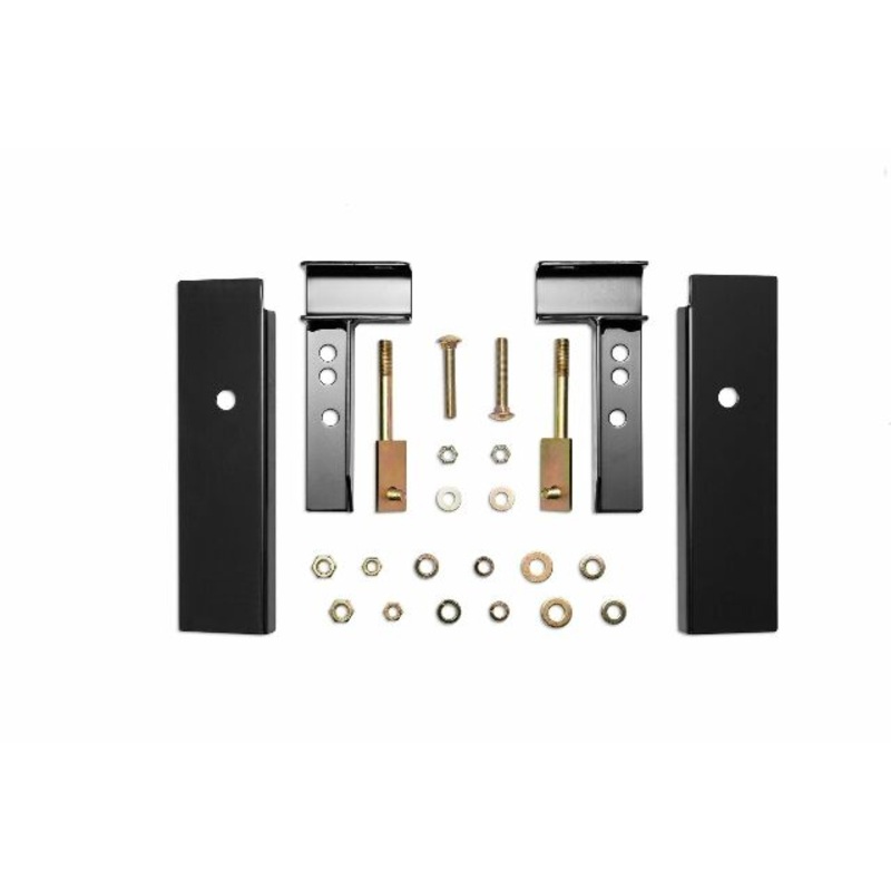 RealTruck Backrack Hardware Kit Compatible with use w/Standard Bed, Black, No Drill | 30118 | Compatible with Toyota Tundra 2008-2019