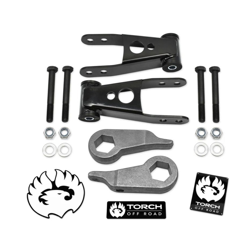 TORCH 1998-2011 Ford Ranger 3″ Lift Kit with Shackles (Torsion Suspension)