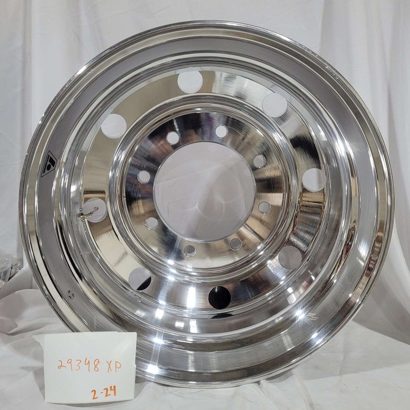 22.5X8.25 Accuride 8X275mm Hub Pilot High Polish Both Sides (returned item)