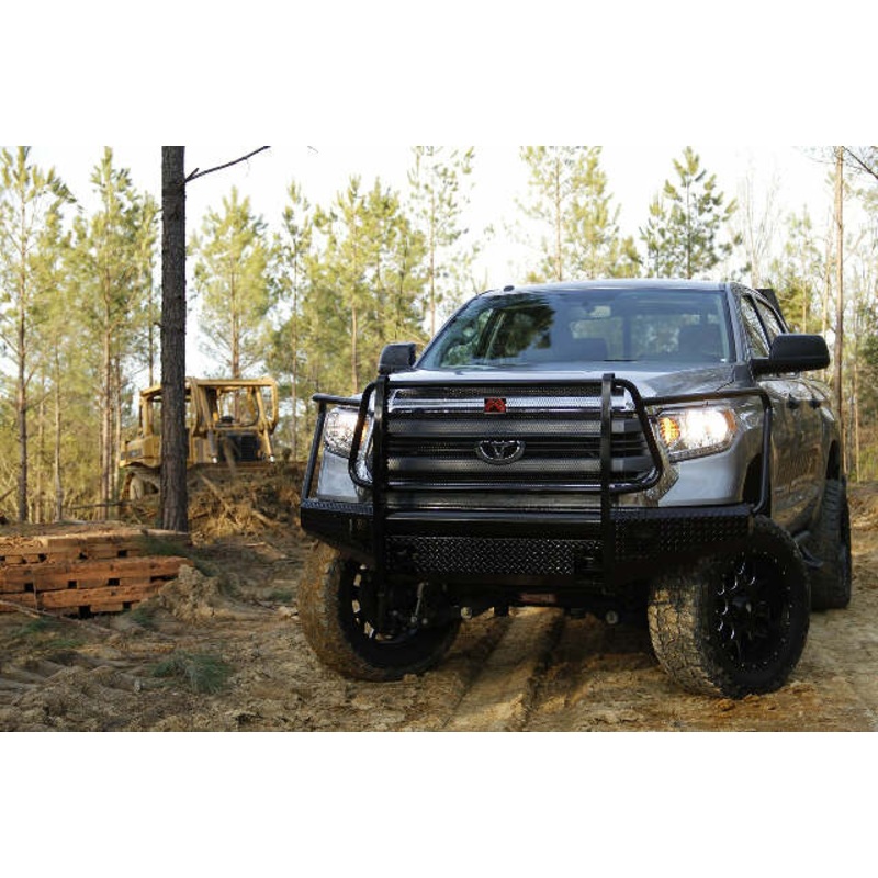 Fab Fours TT14-K2860-1 Black Steel Front Bumper Fits 14-21 Tundra