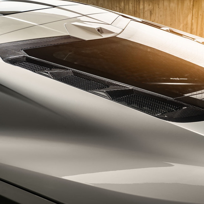 RSC Corvette C8 | Z06 Engine Hatch Vents | Carbon Fiber