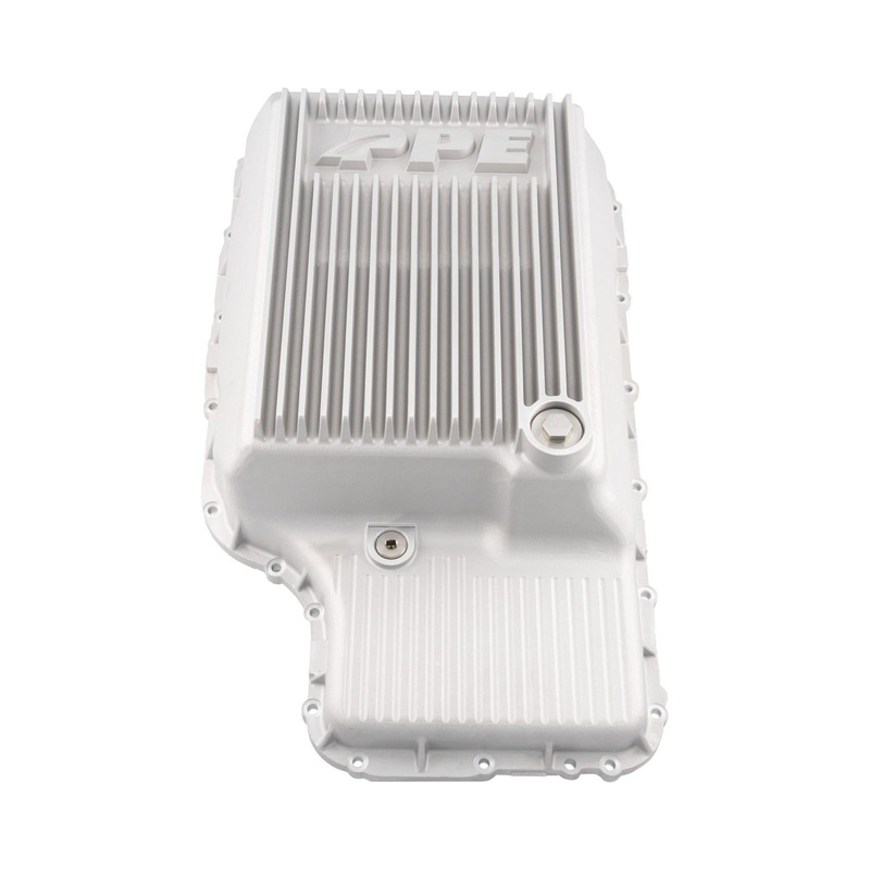 10R140 Deep Transmission Pan SuperDuty Gas 20-25 – Step Bottom-Raw Pacific Performance Engineering